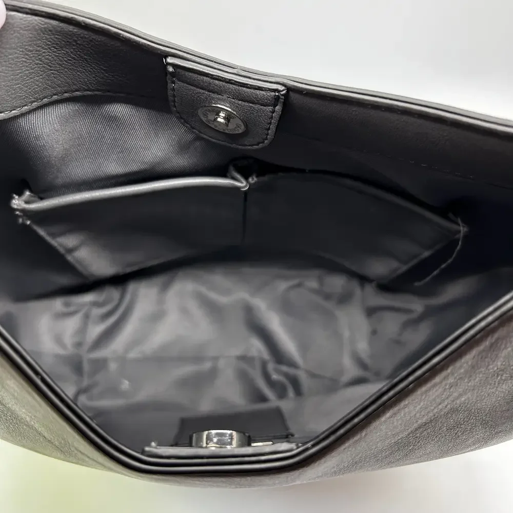 Alfani Gray Faux Leather Hobo Shoulder Bag - Picture 7 of 10